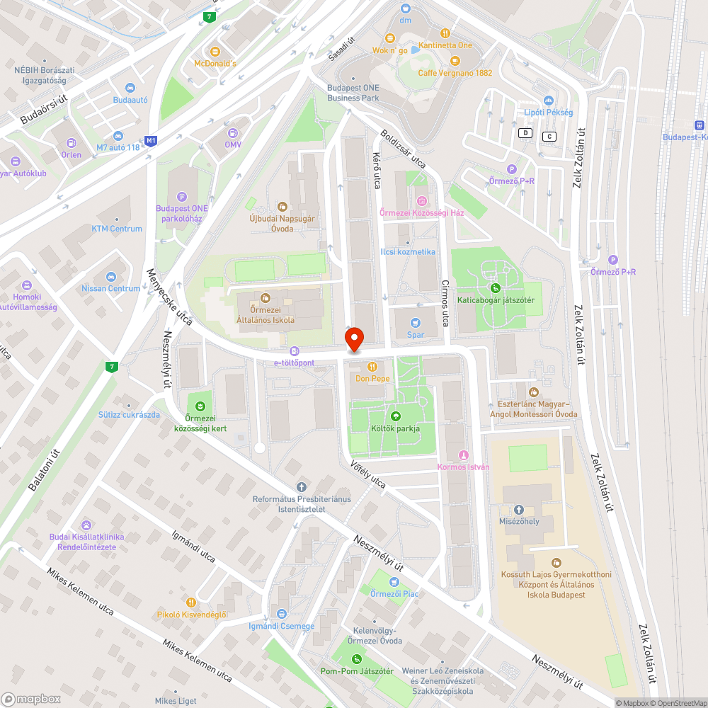 Roncsautók bejelentés helye