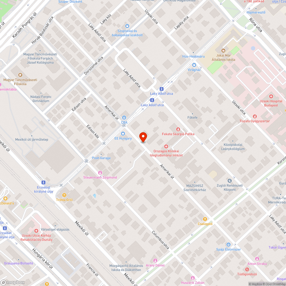 Roncs gépjármű az utcán bejelentés helye