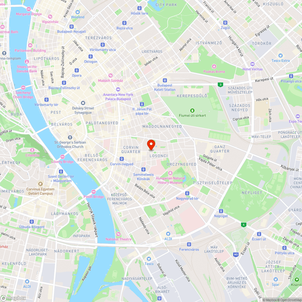 Elhanyagolt, gyomos zöldterület bejelentés helye