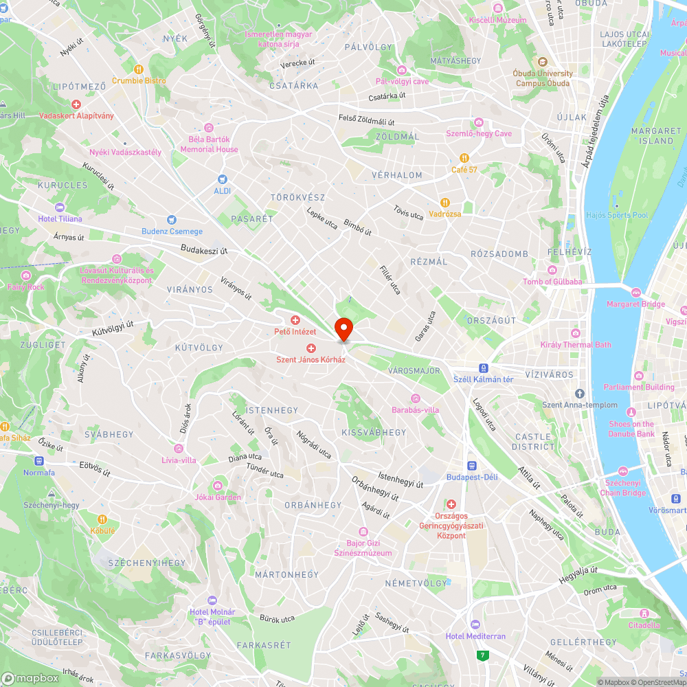 Durva akadály a bicikliúton bejelentés helye