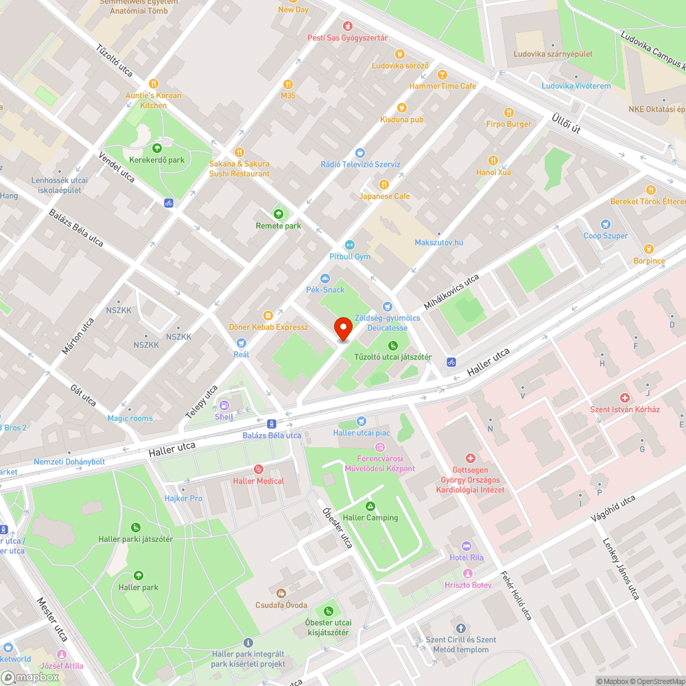 Zöldterületen szabálytalanul parkoló autók bejelentés helye