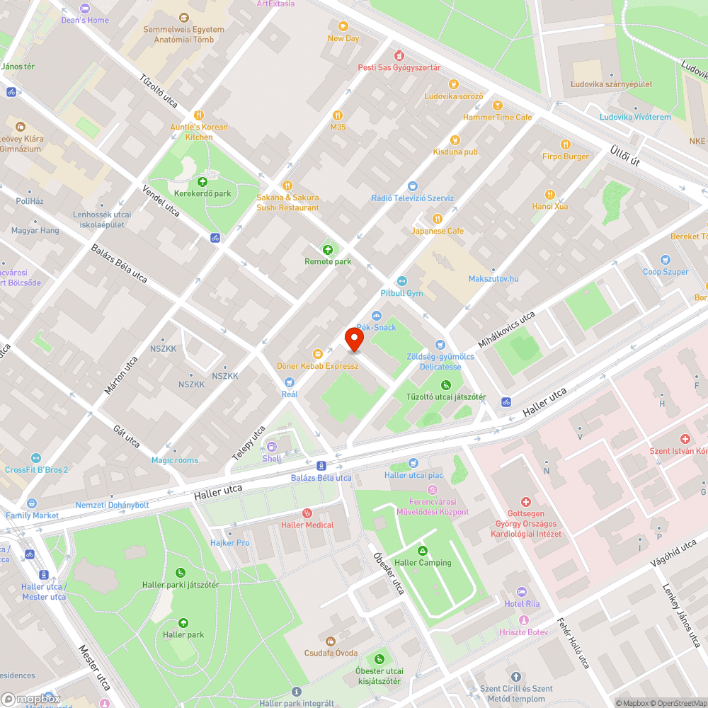 Parkolási rend kialakításának hiánya bejelentés helye