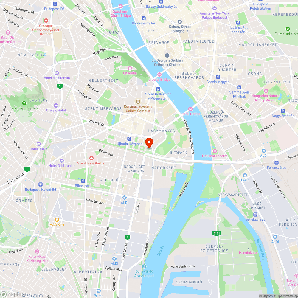 Hiányzó utcai világítás bejelentés helye