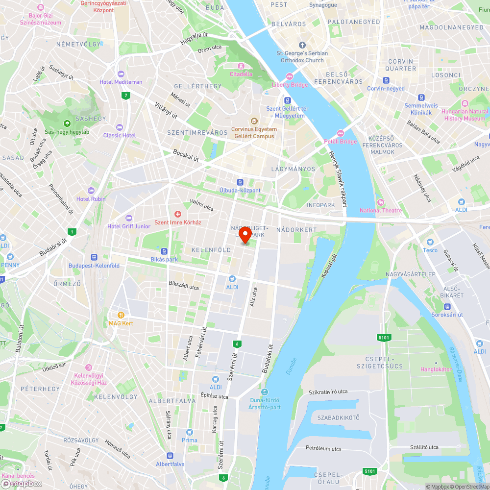 Újabb kátyú a Nádorliget utca 11. előtt bejelentés helye