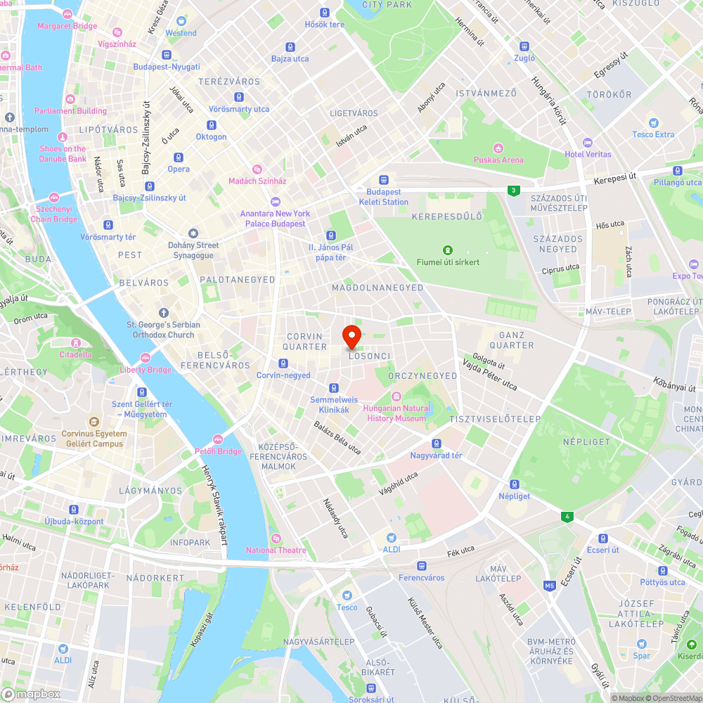 Nem megfelelő irányba néző közlekedési tábla bejelentés helye