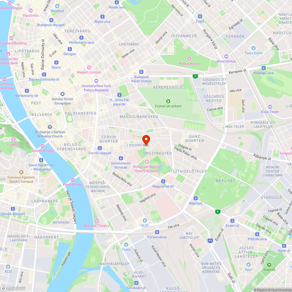 Hiányzó közlekedési tábla bejelentés helye