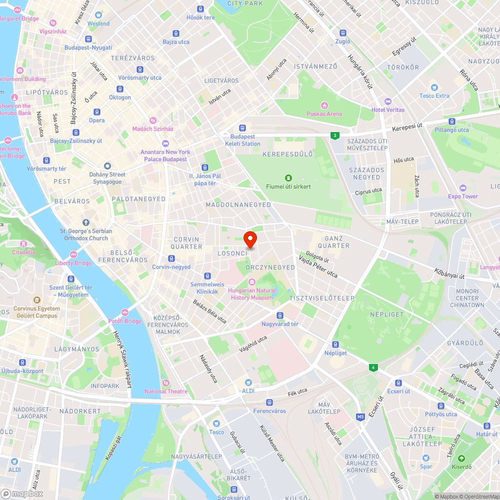 Rossz állapotban lévő úttest - Illés utca bejelentés helye