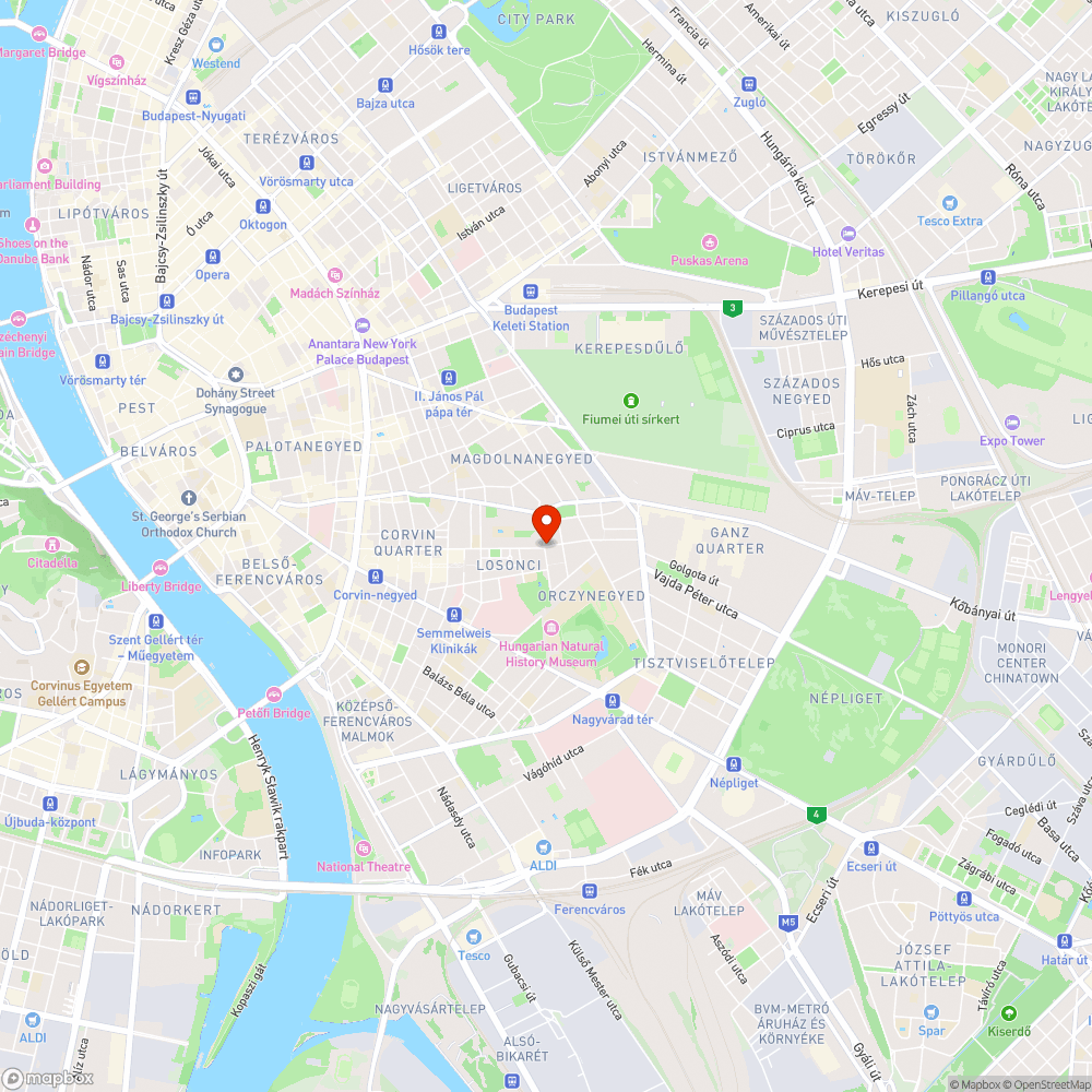 Sérült szemétgyűjtő bejelentés helye