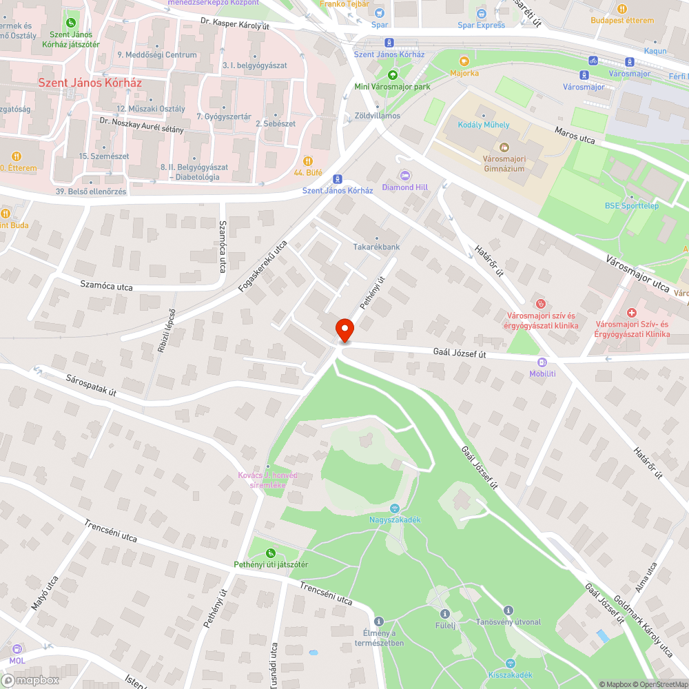 Rendszeres forgalmi akadály útkereszteződésben bejelentés helye