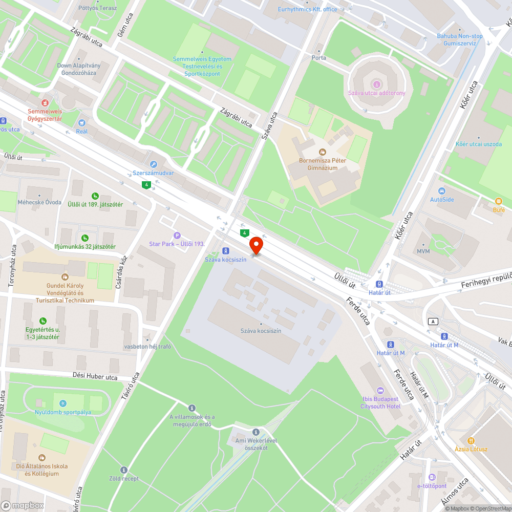 Két elhagyott terelőoszlop bejelentés helye