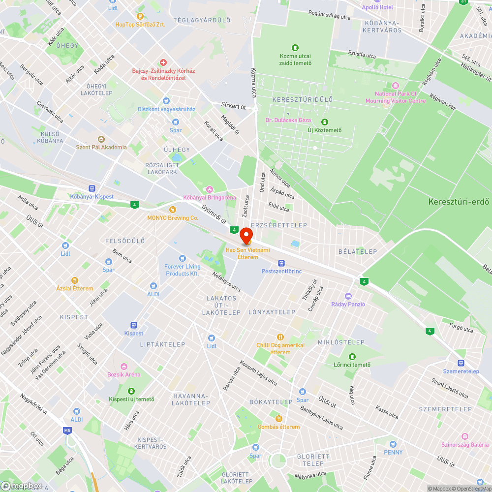 Müködésképtelen lift bejelentés helye