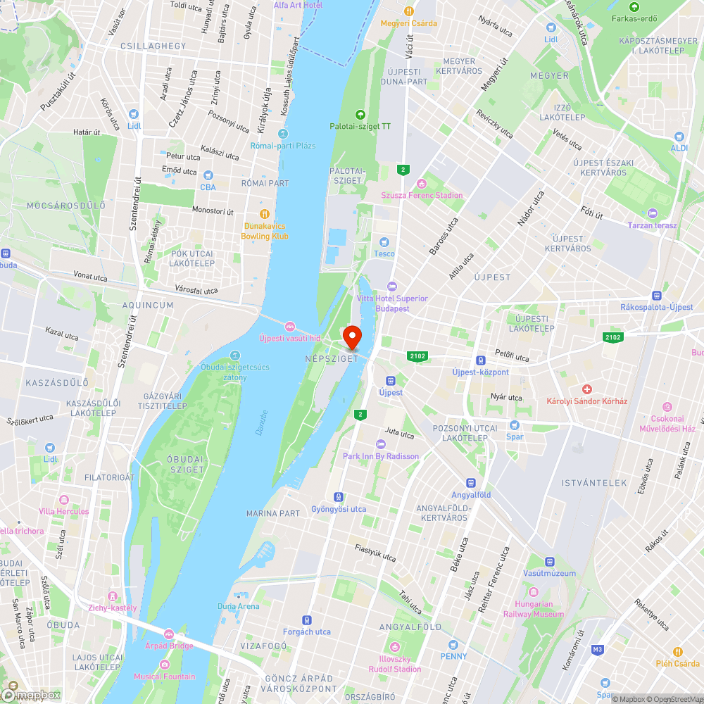 Vasúti híd kerékpárút burkolata kátyús bejelentés helye