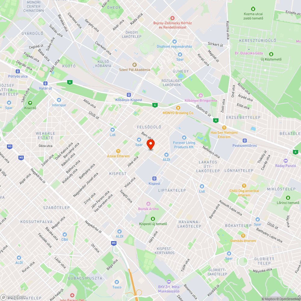 Vízelvezető árok vasrácsa hiányzik. Botlásveszély! bejelentés helye