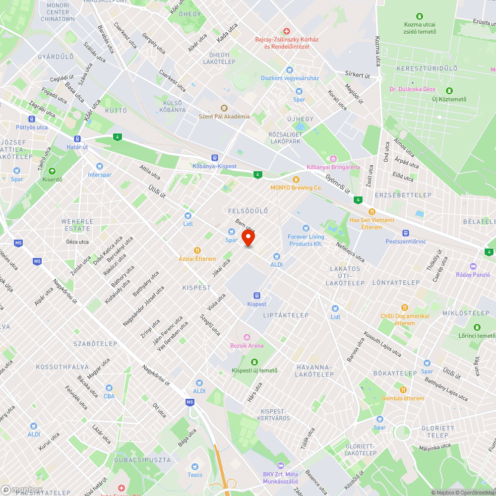 Valami feketén tátongó lyuk a földben bejelentés helye