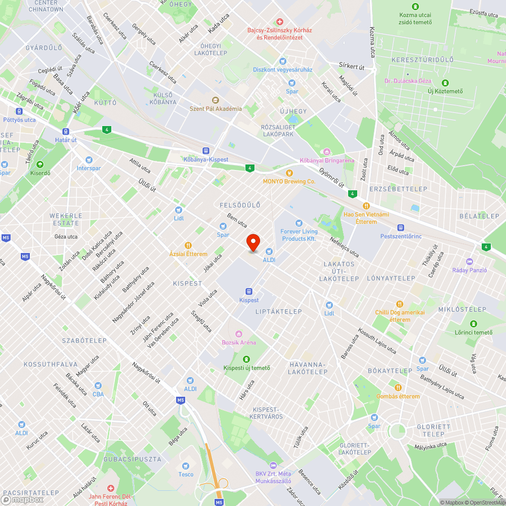 Jól elrejtett tábla bejelentés helye