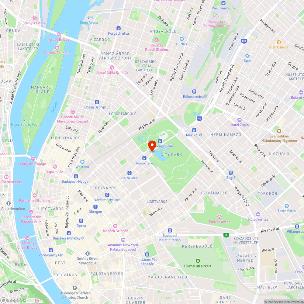 Kiszáradt fák a Műjégpálya mellett bejelentés helye