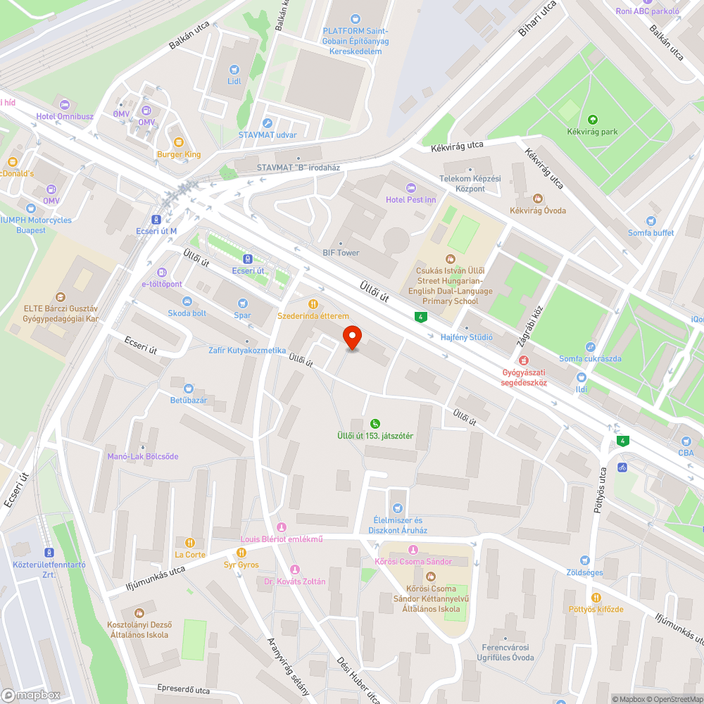 Felesleges, csúnya, foghíjas oszlopsor - Üllői út 151 bejelentés helye