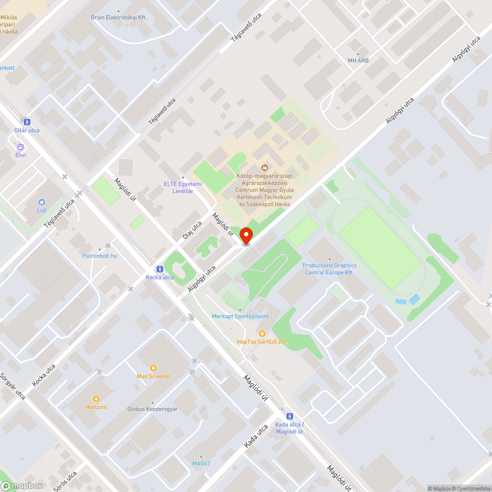 Kidőlt közlekedési tükör bejelentés helye