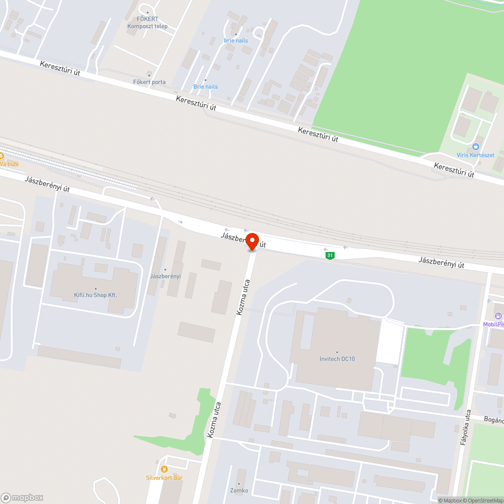 Beszakadt az út bejelentés helye