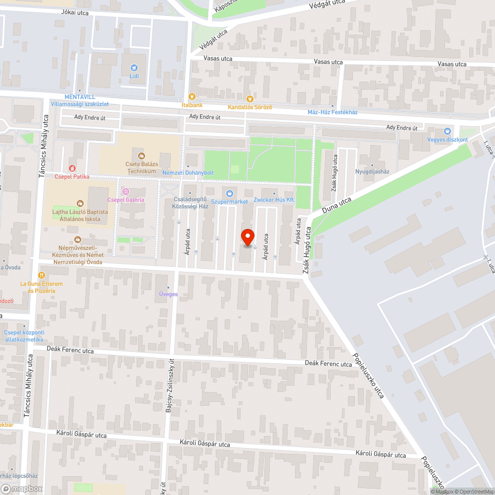 Parkolóban hagyott autó bejelentés helye