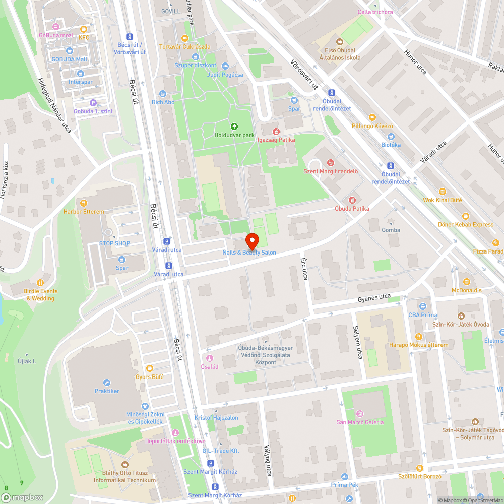 Leparkolt járda bejelentés helye