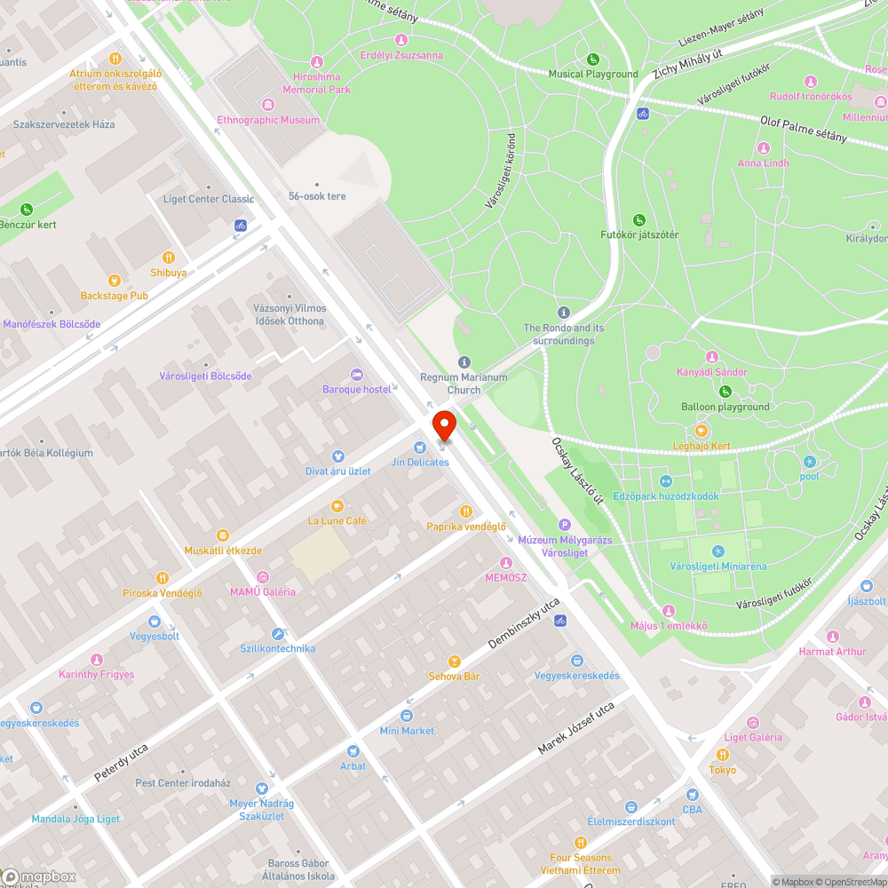 Kitört poller bejelentés helye