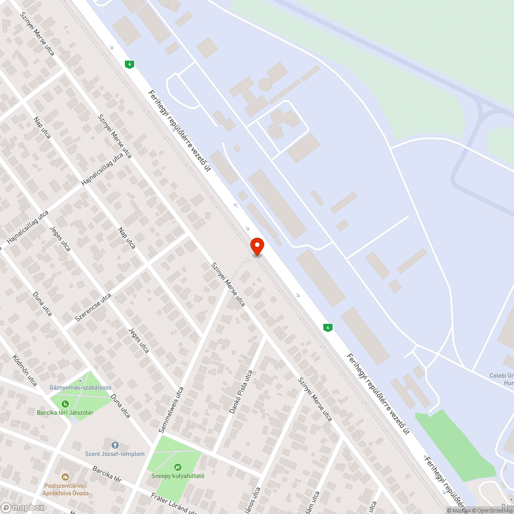 Kerékpáros átjáró bejelentés helye