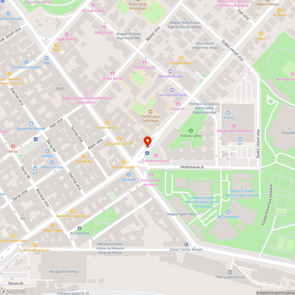 Rendszeres jártán parkolás bejelentés helye