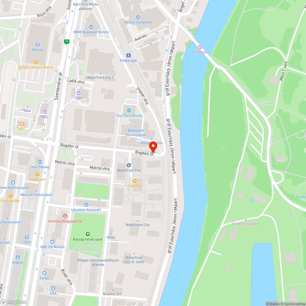 Gépjárművek parkolnak az úttesten bejelentés helye