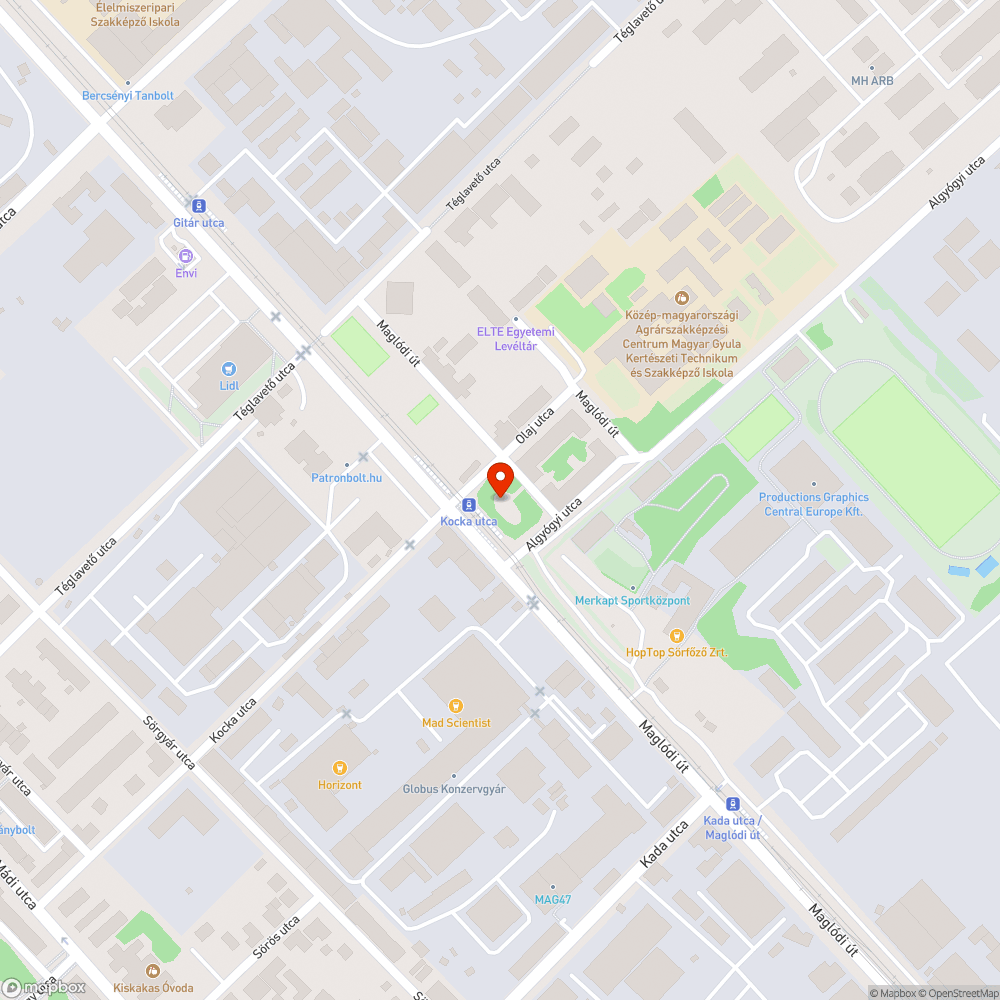 Egy szétvert szemetes edény! bejelentés helye