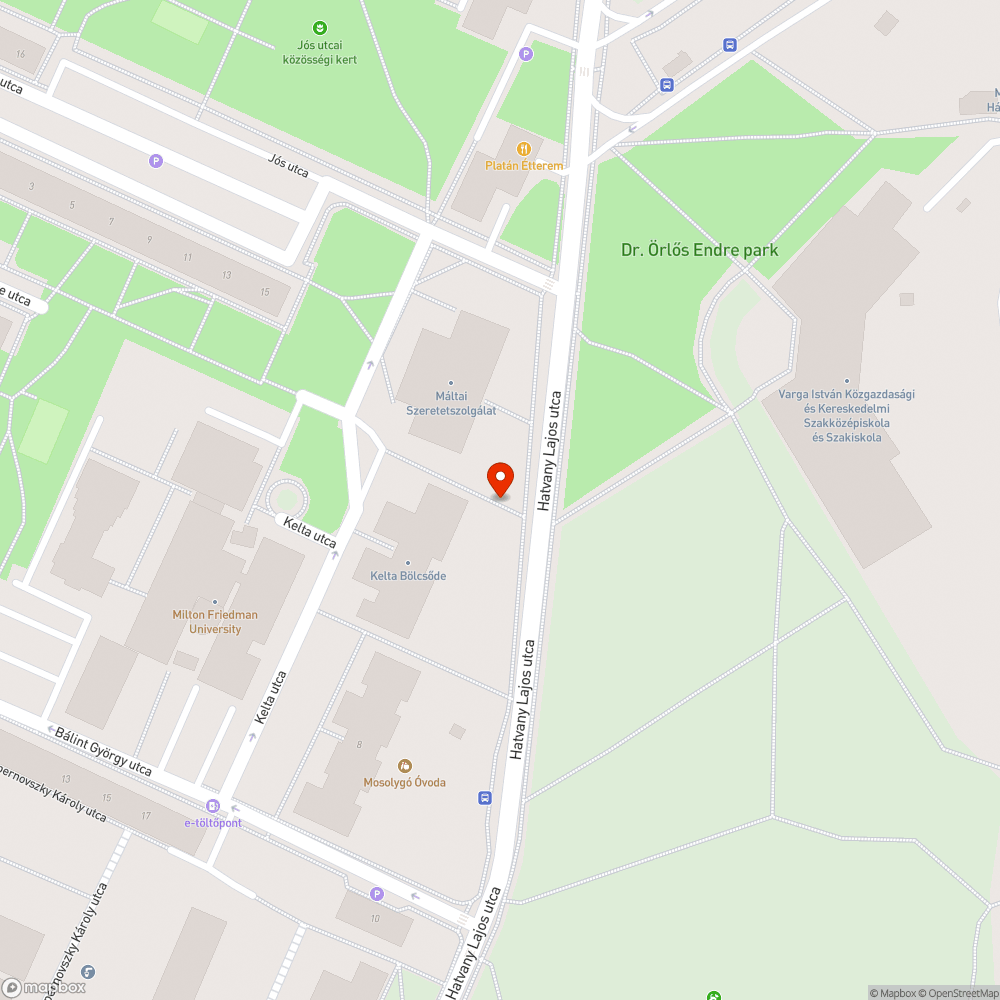 Sáros járda bejelentés helye