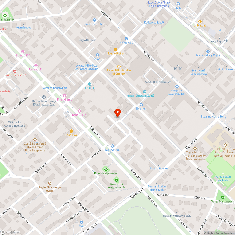 Olvashatatlan tábla bejelentés helye