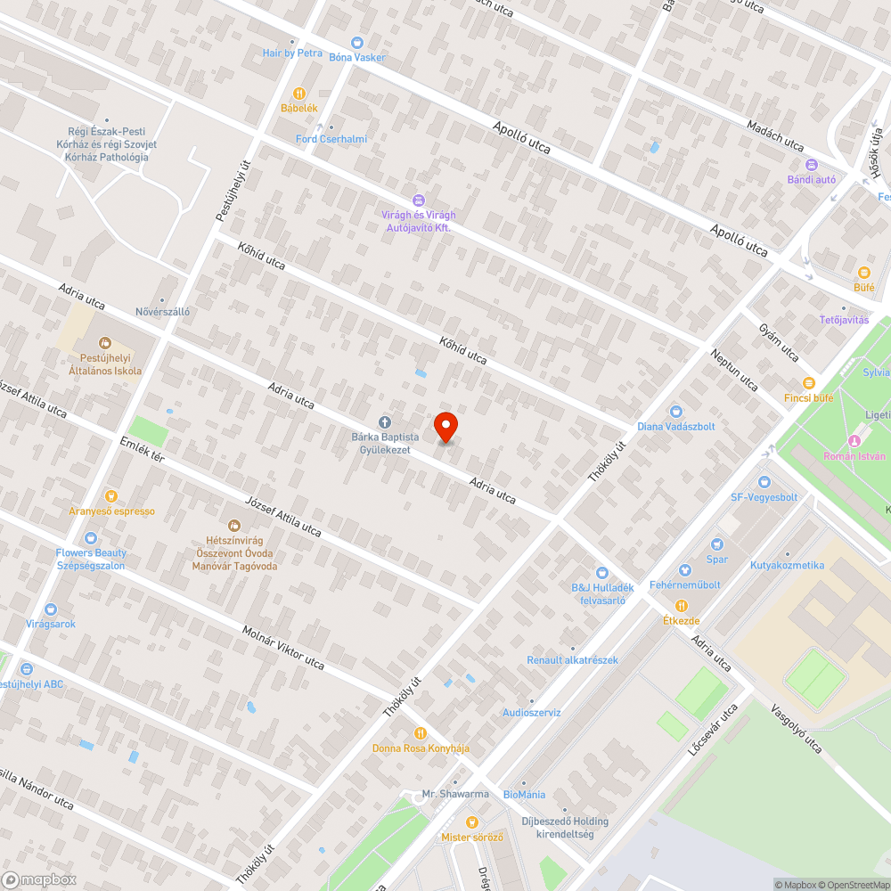 Járdán parkoló járművek bejelentés helye