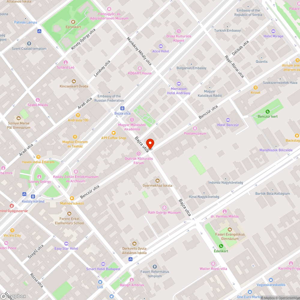 Kátyú az út közepén bejelentés helye