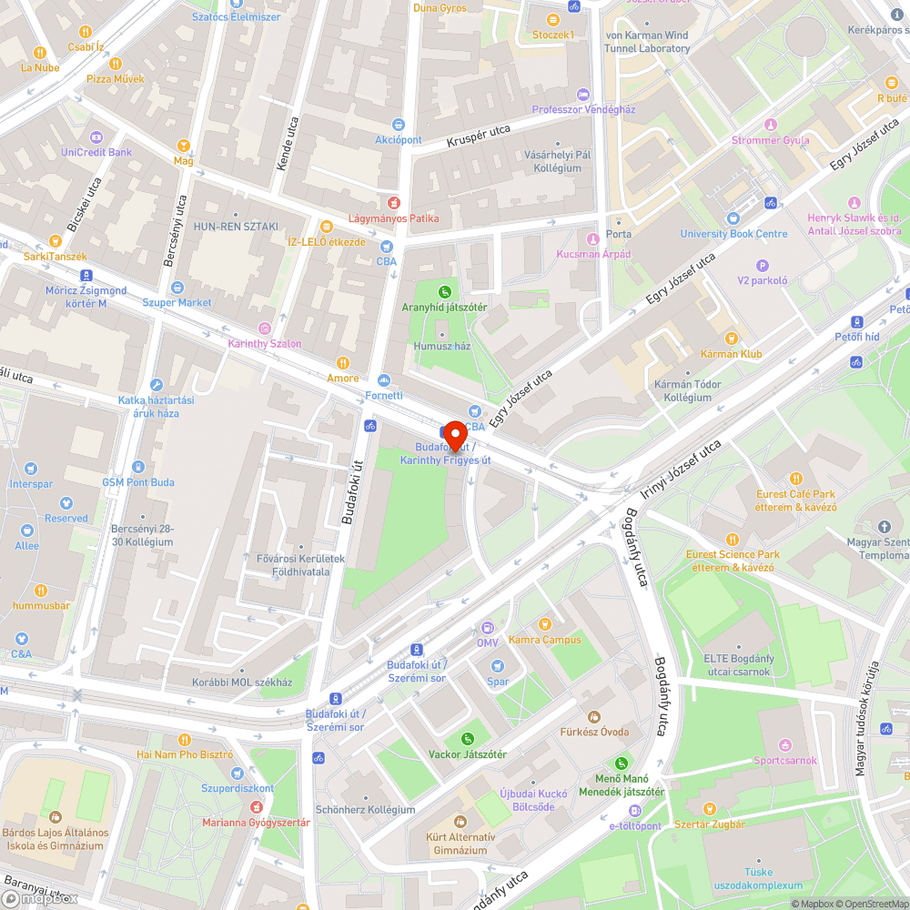 Szemét bejelentés helye