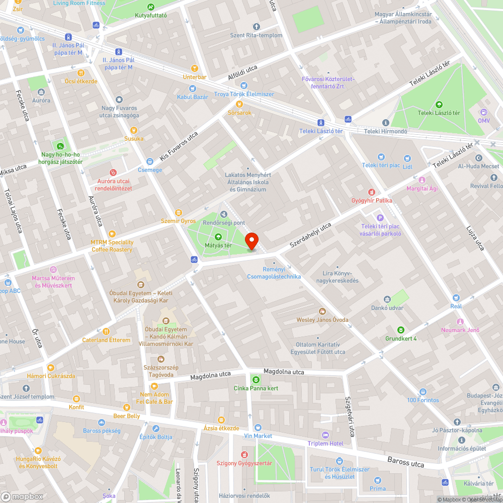 Kopott zebra bejelentés helye