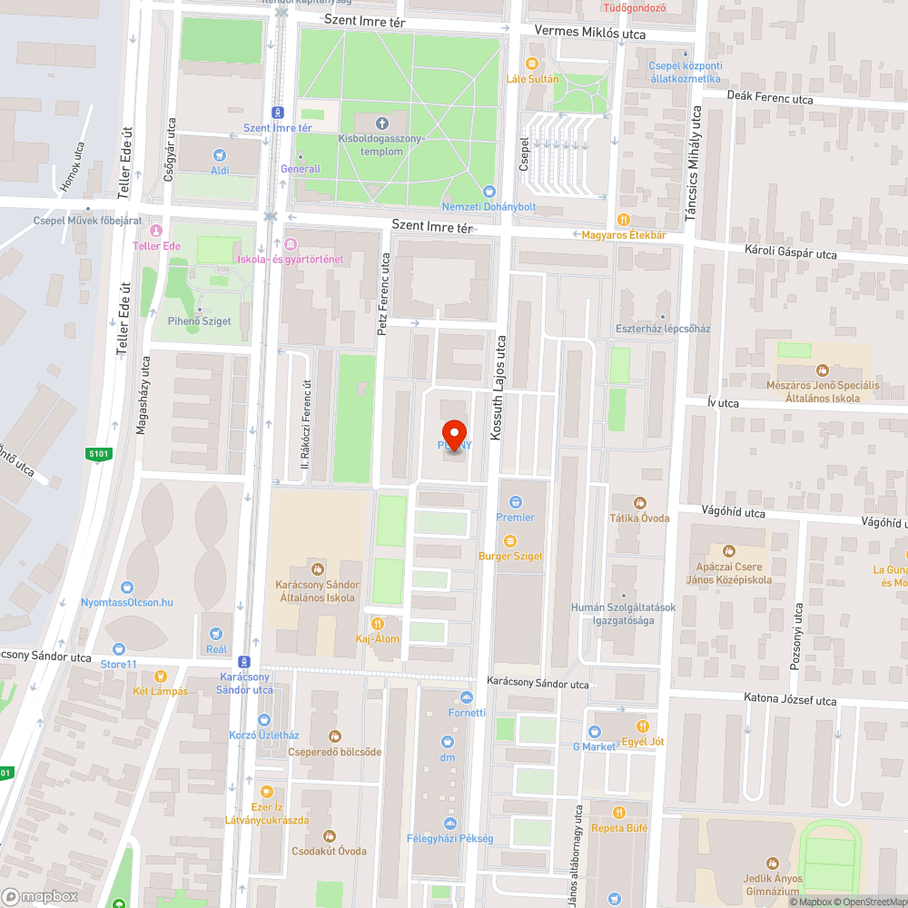 Fenyőfák bejelentés helye