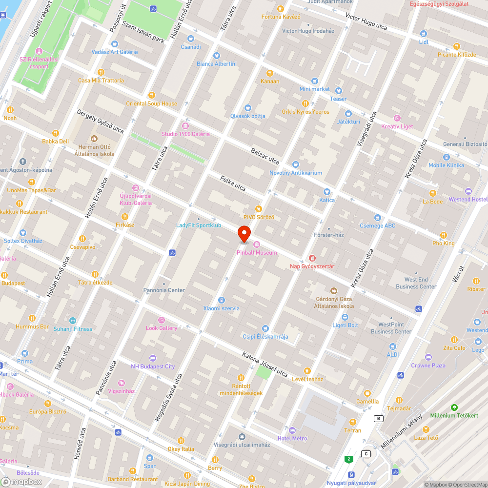 Sötét lámpa és kereszteződés bejelentés helye