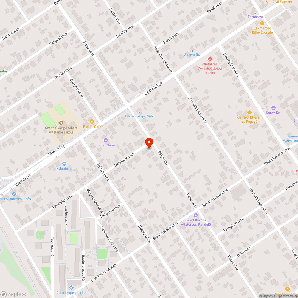 Hiányzó egyenrangú kereszteződést jelző tábla bejelentés helye