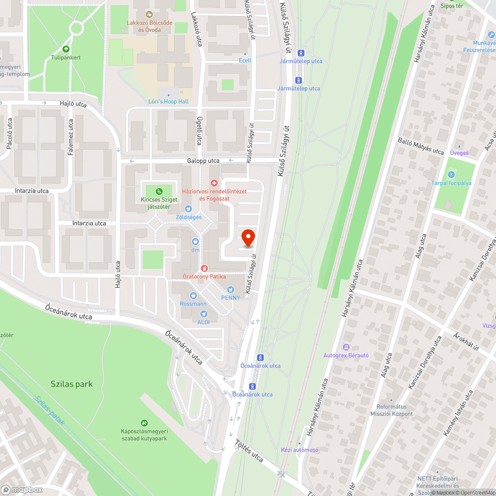 Elhagyott Meriva bejelentés helye