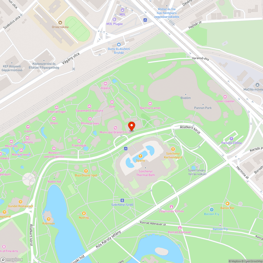 Szétesett szekrény bejelentés helye