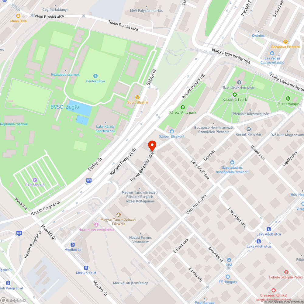 Vége a járdának bejelentés helye