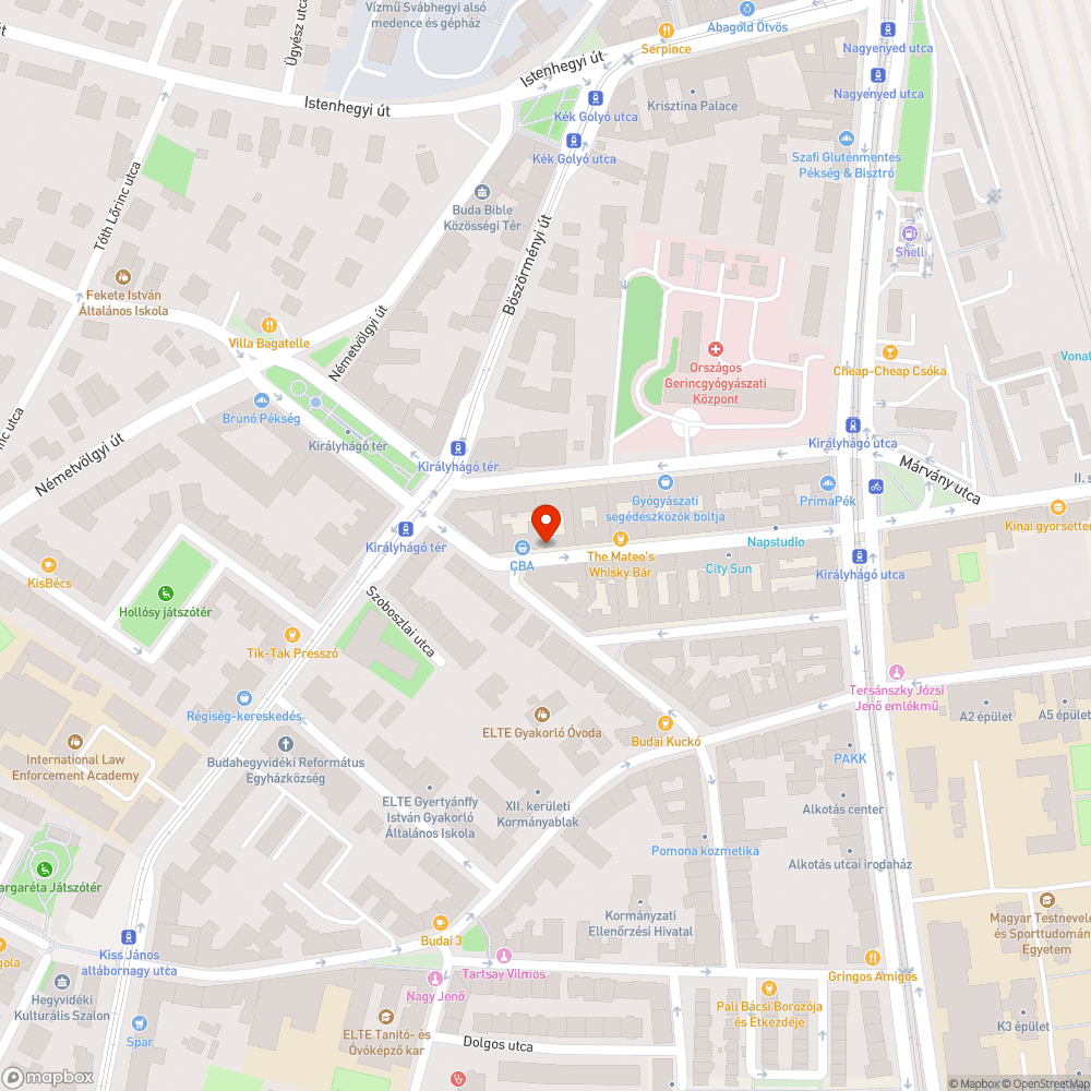 Tilosban parkolás bejelentés helye