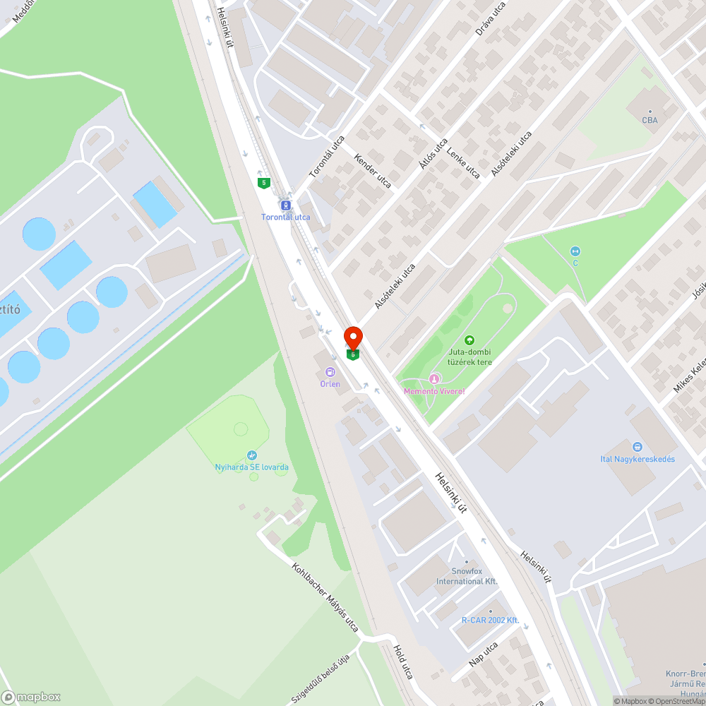 Hiányzó sebességkorlátozó tábla bejelentés helye