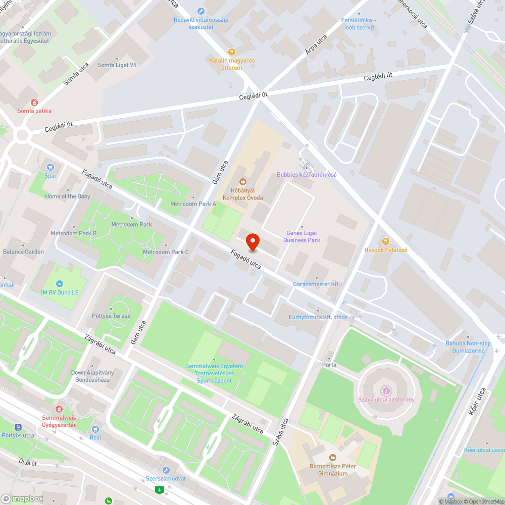 Járdát elfoglaló törött beton virágládák bejelentés helye