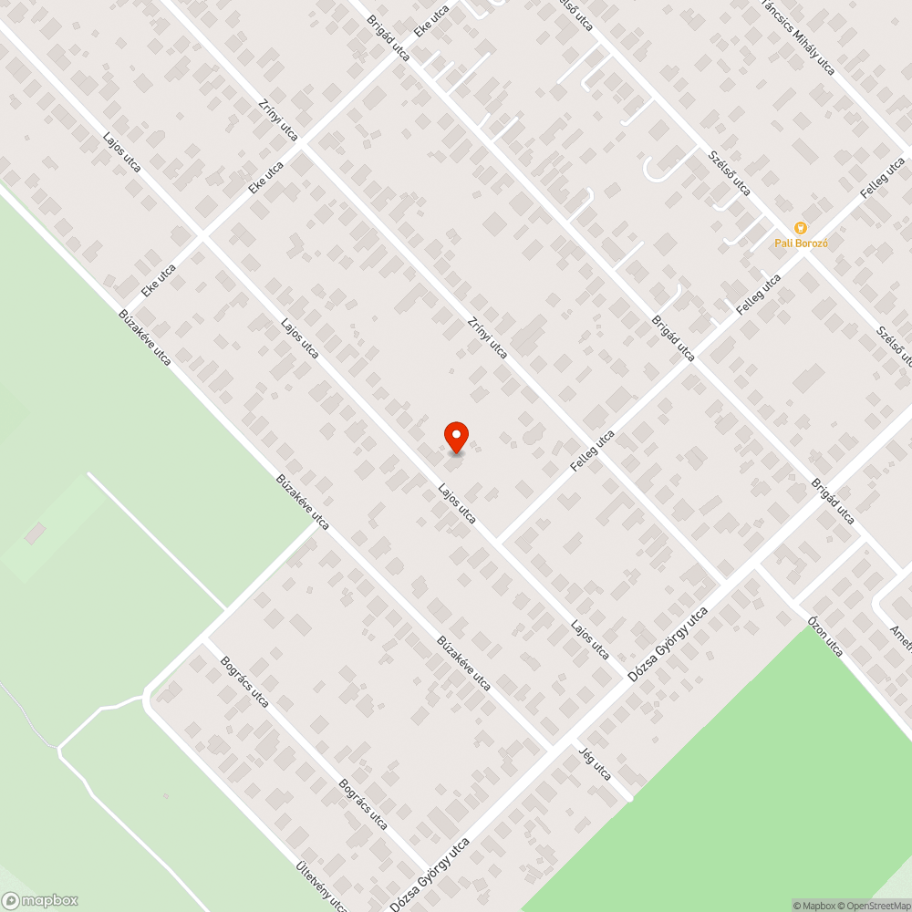 Szeméttárolás bejelentés helye