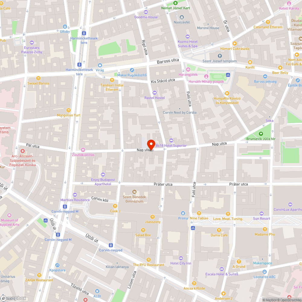 Ismeretlen, megsüllyedt közmű bejelentés helye