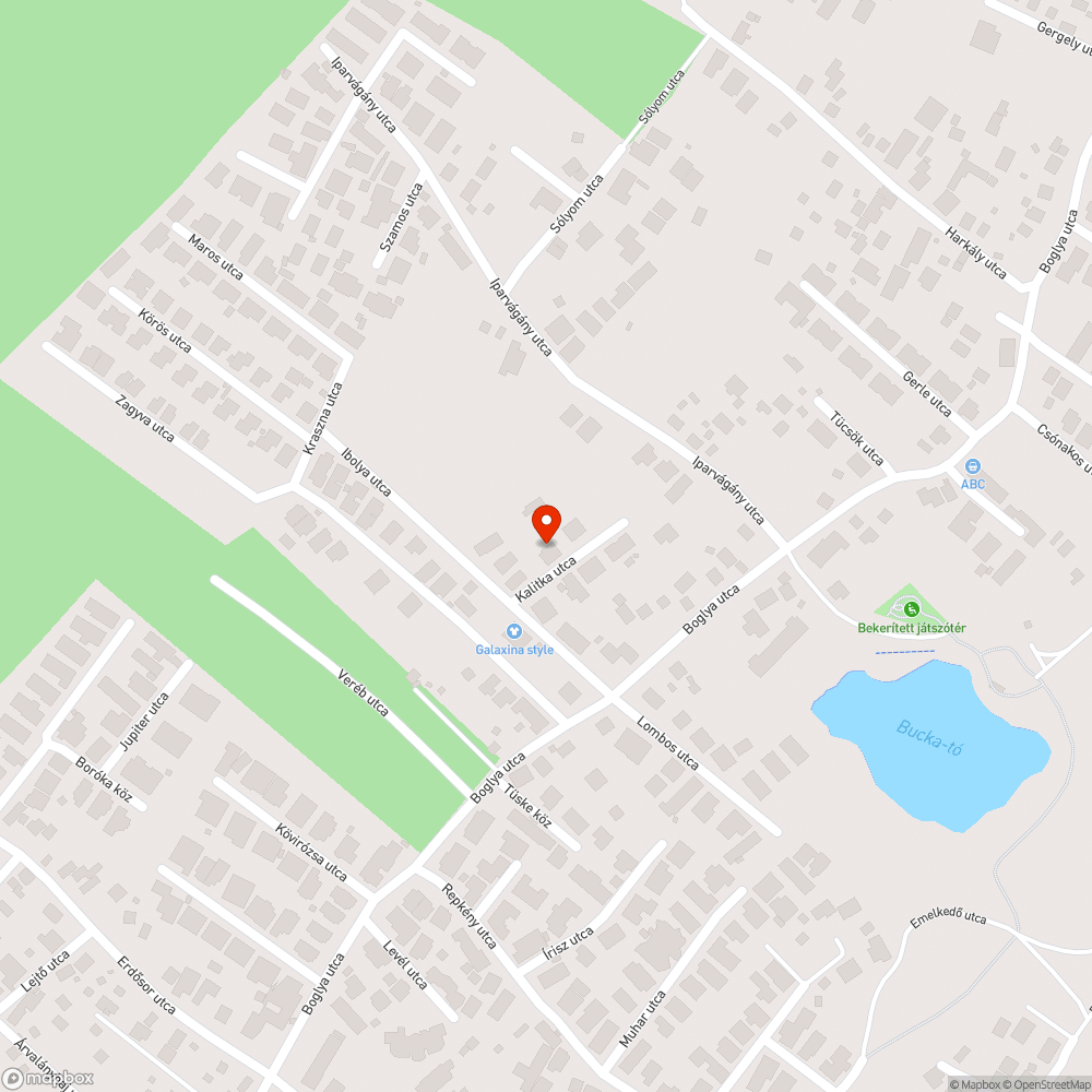 Kátyúk az utcában bejelentés helye