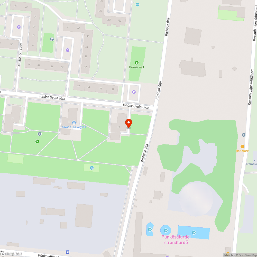 Hiányzó pollerek bejelentés helye