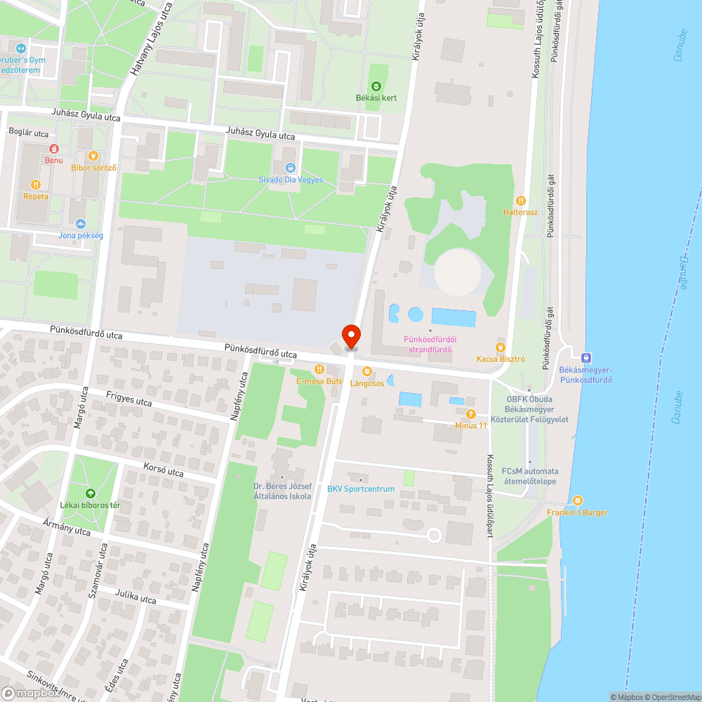 Hatalmas kátyúk bejelentés helye